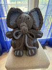 Elephant Plushie and Baby Blanket Set